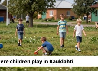 Parhaat puistot ja leikkipaikat Kauklahdessa – lapsille ja perheille