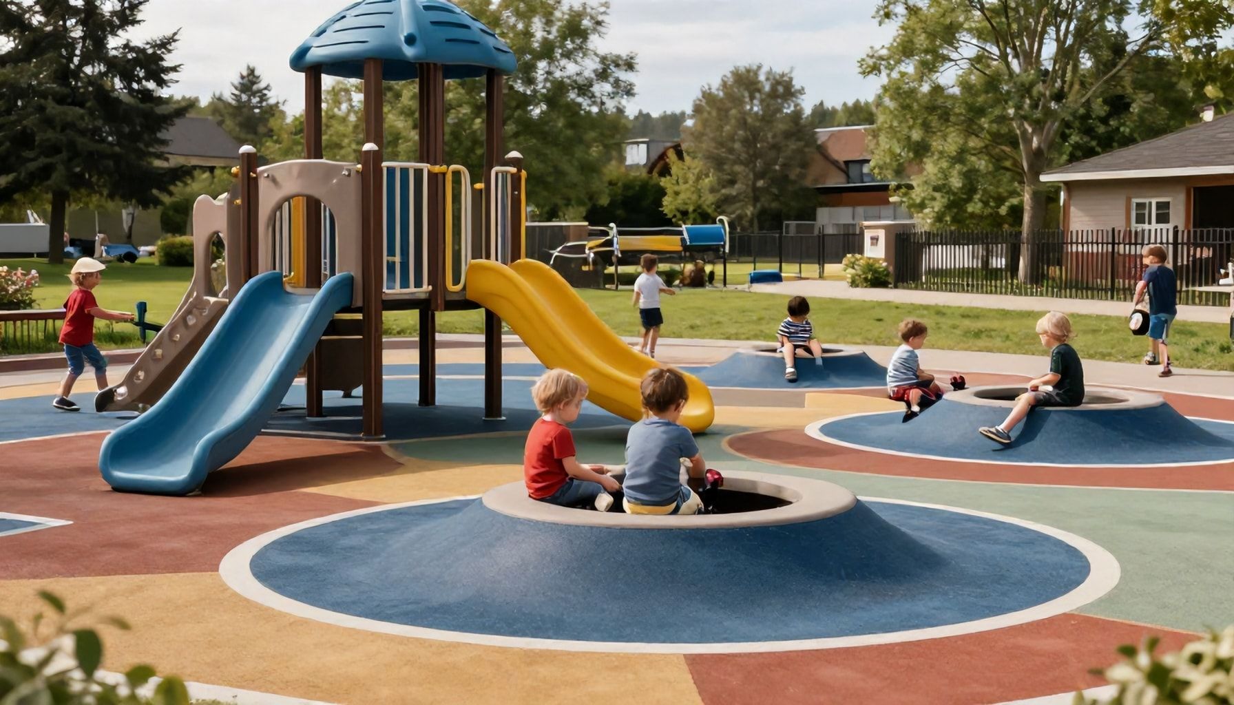 Missä löytyvät Niittykummun pehmeäpohjaiset leikkipuistot – turvalliset paikat pienten lasten touhuille