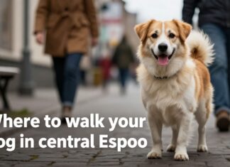 Parhaat lenkkipolut koiran kanssa Espoon keskustassa