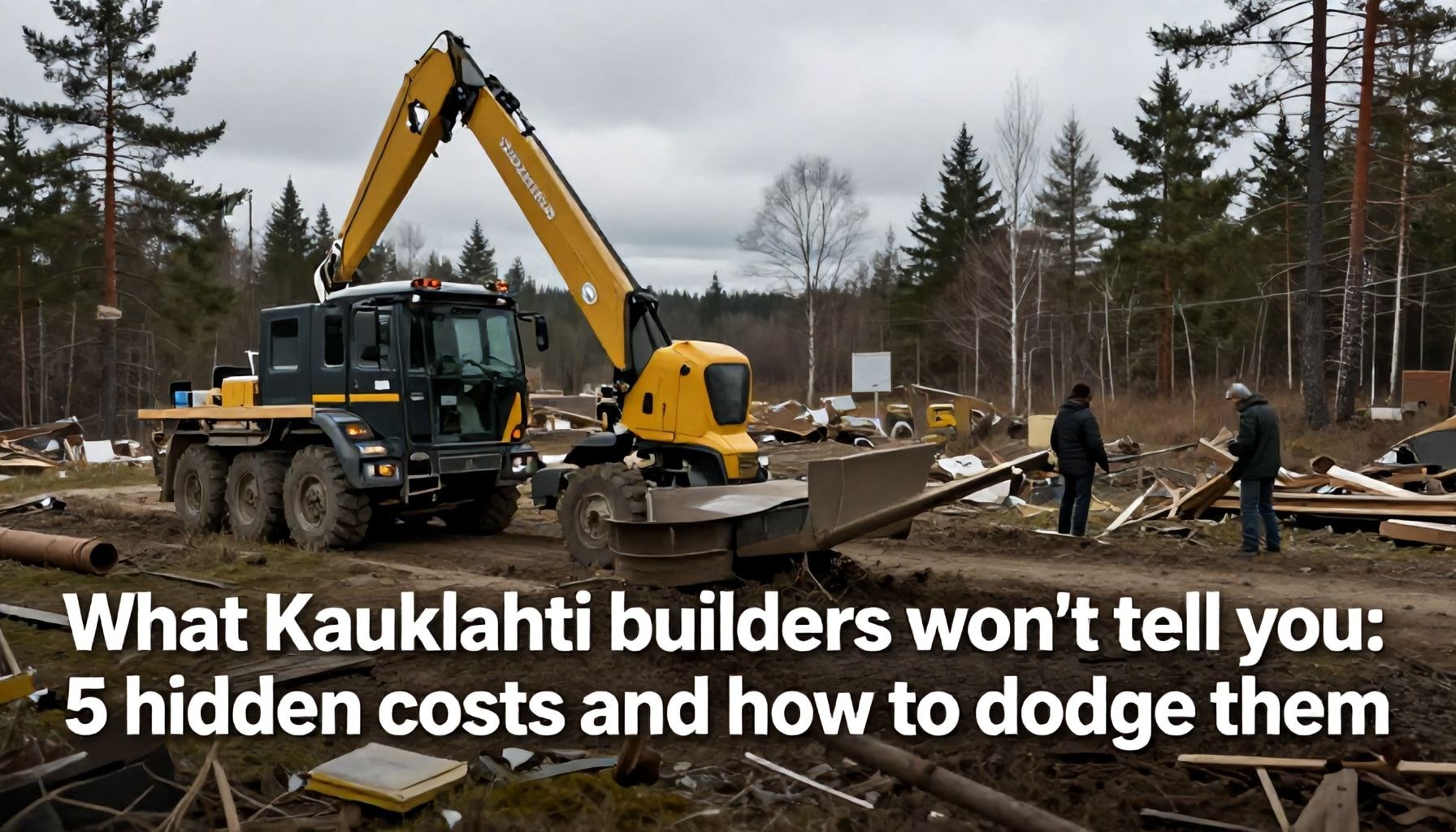 Mitä Kauklahtelaiset rakentajat eivät kerro: 5 piilotettua kustannusta ja kuinka niitä välttää