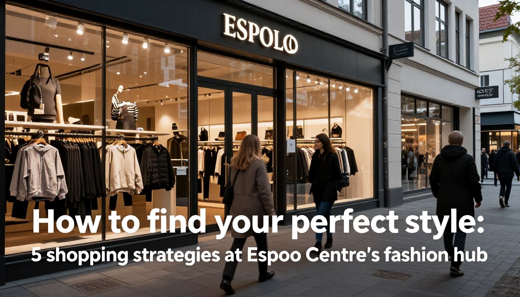 Näin löydät juuri sinun tyylisi – 5 ostosstrategiaa Espoon keskuksen vaateluolastosta