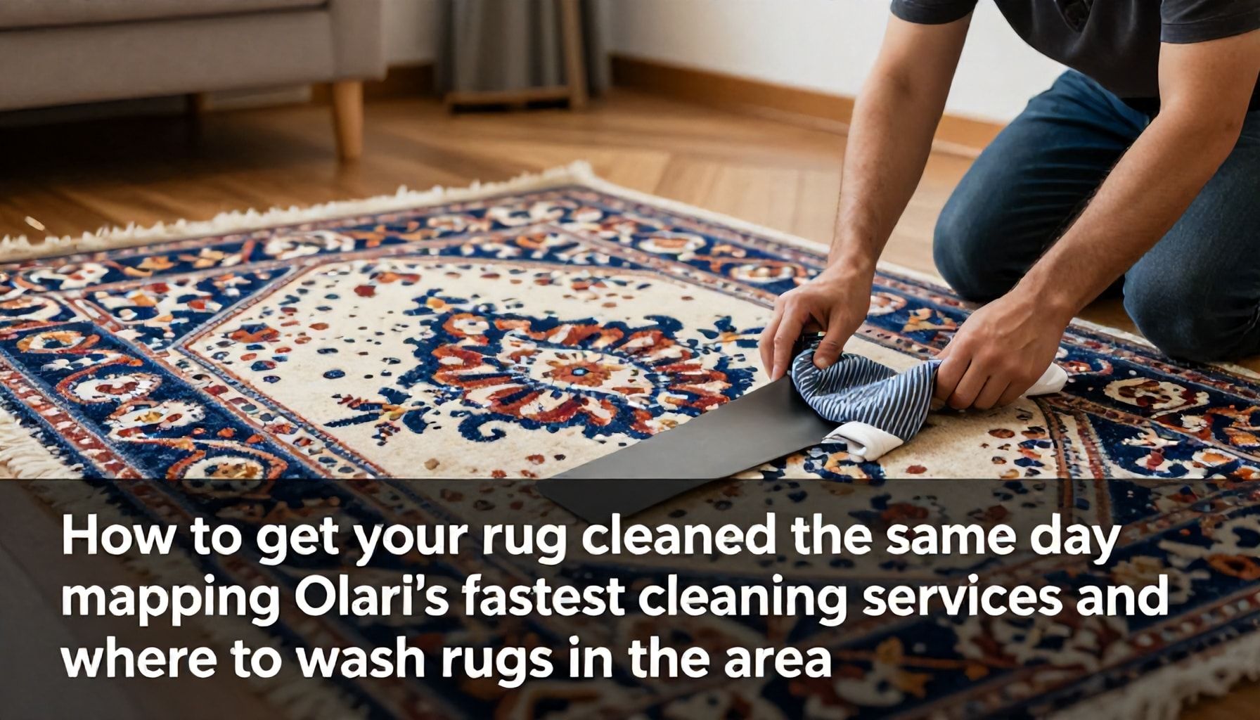 Näin saat mattoosi puhtaaksi samana päivänä – Olarin nopeimmat pesupalvelut kartalla