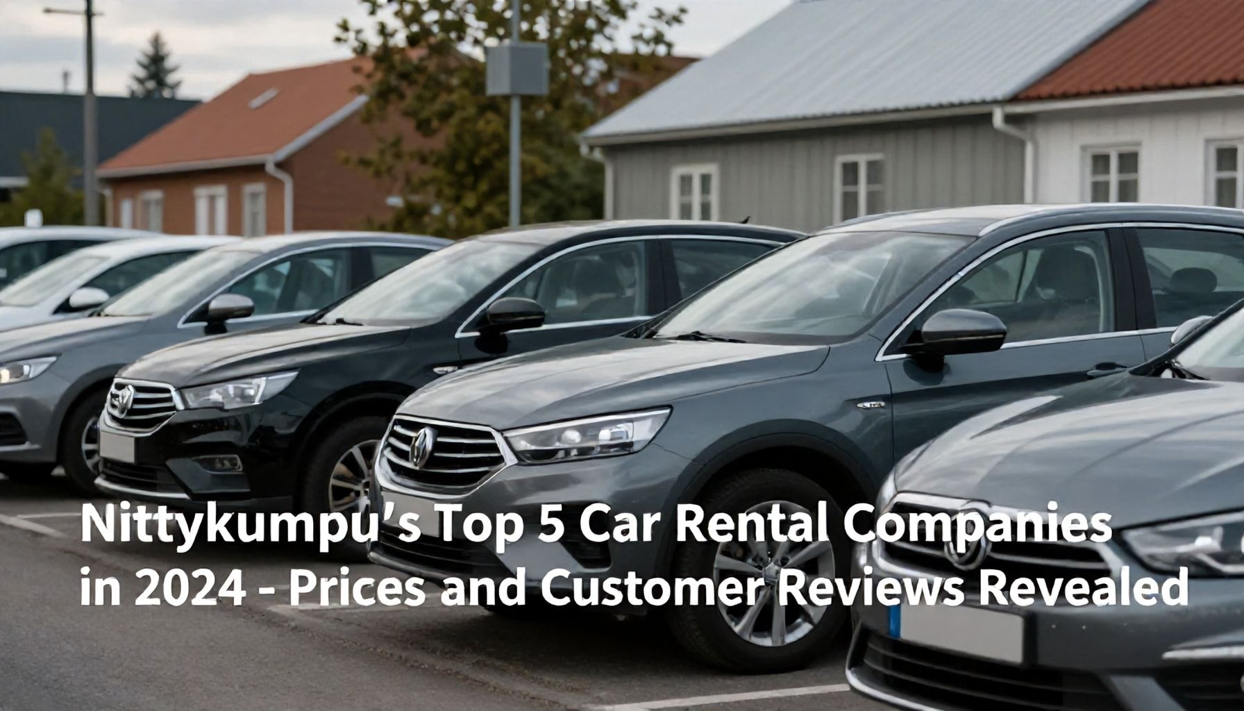 Niittykummun 5 parasta vuokra-autoliikettä 2024 – hinnat ja asiakasarviot paljastettu*
