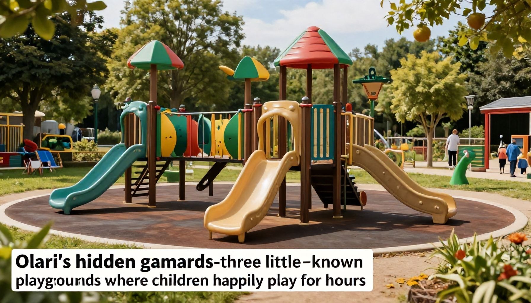 Olarin salaiset helmiä: 3 vähän tunnettua leikkipuistoa, joissa lapset viihtyvät tunteja