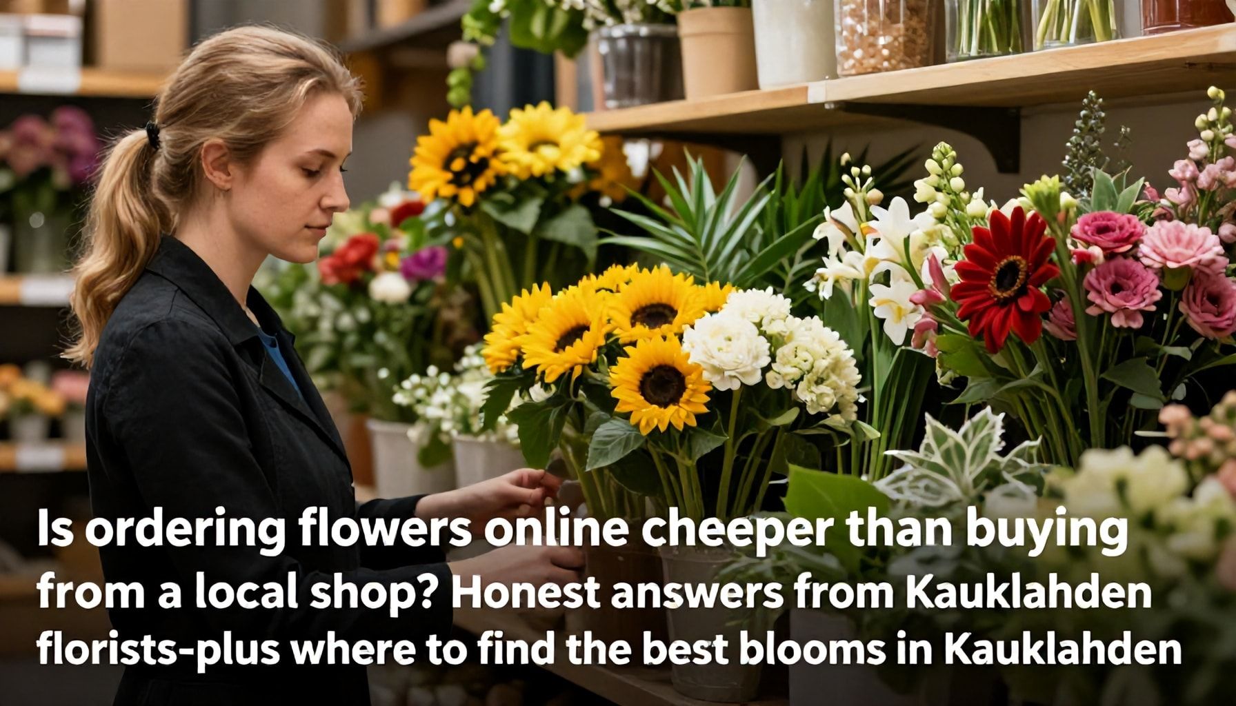Säästääkö kukkien tilaus verkosta vai kannattaako käydä kaupassa? Kauklahden kukkamyyjien rehelliset vastaukset