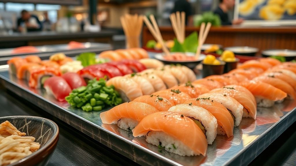 Sushi-lounaan Espoossa: Missä allas-buffet ei ole vanhentunutta ja hinta pysyy alle 15 eurossa