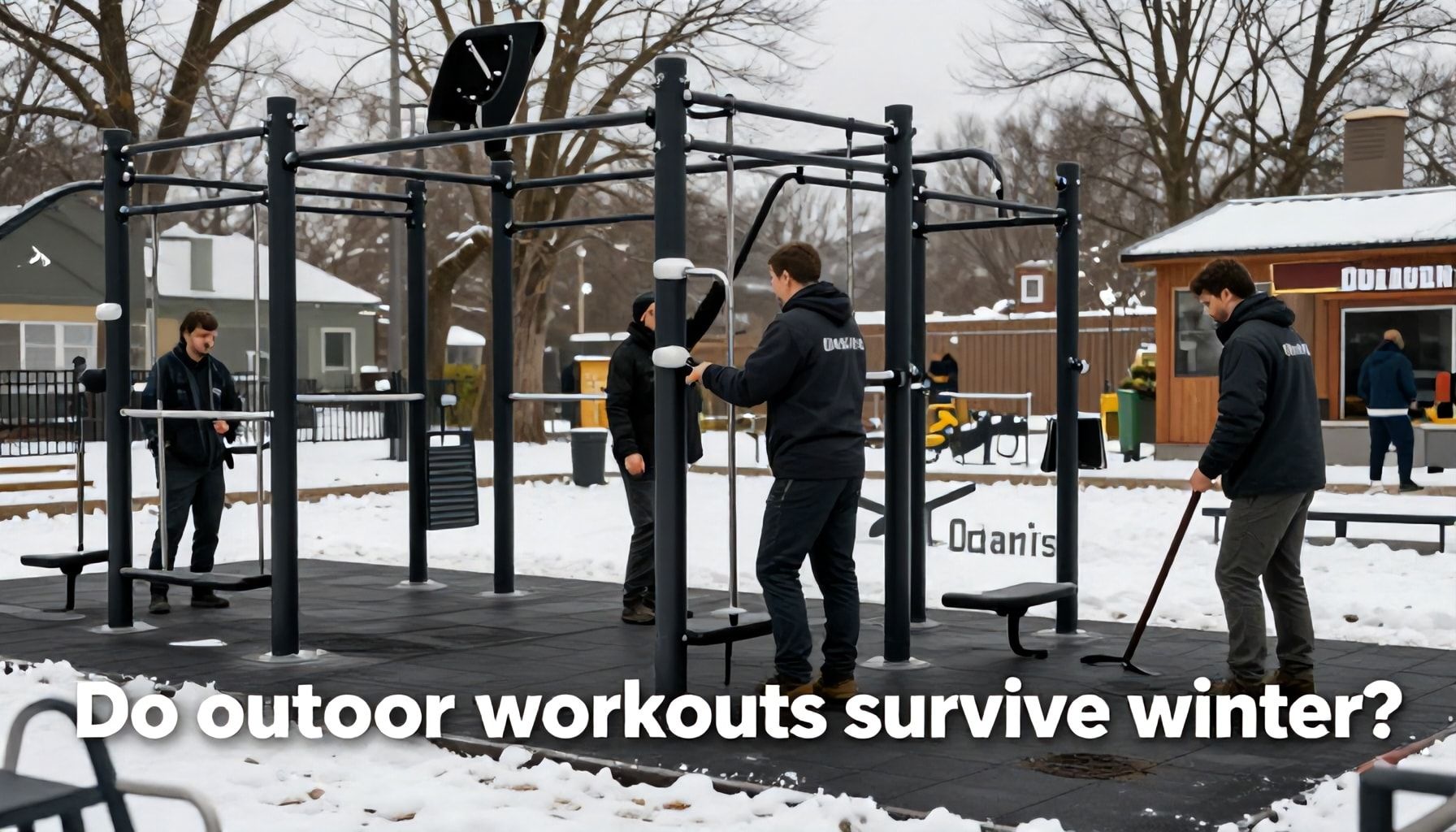Talvellaanko treenit? Näin Olarin ulkokuntosalin laitteet selviävät pakkasista – ylläpitäjien salaiset vinkit huollosta ja turvallisuudesta