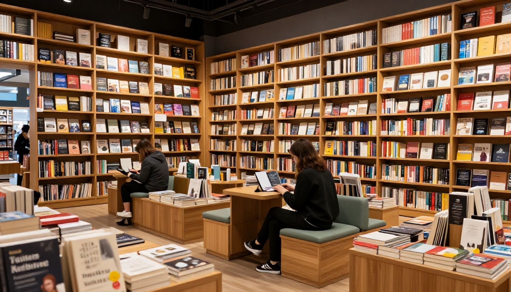 Tämä kirjakauppa Espoon keskuksessa tarjoaa enemmän kuin kirjat: kahvila, lukutilat ja henkilökohtaiset suositukset