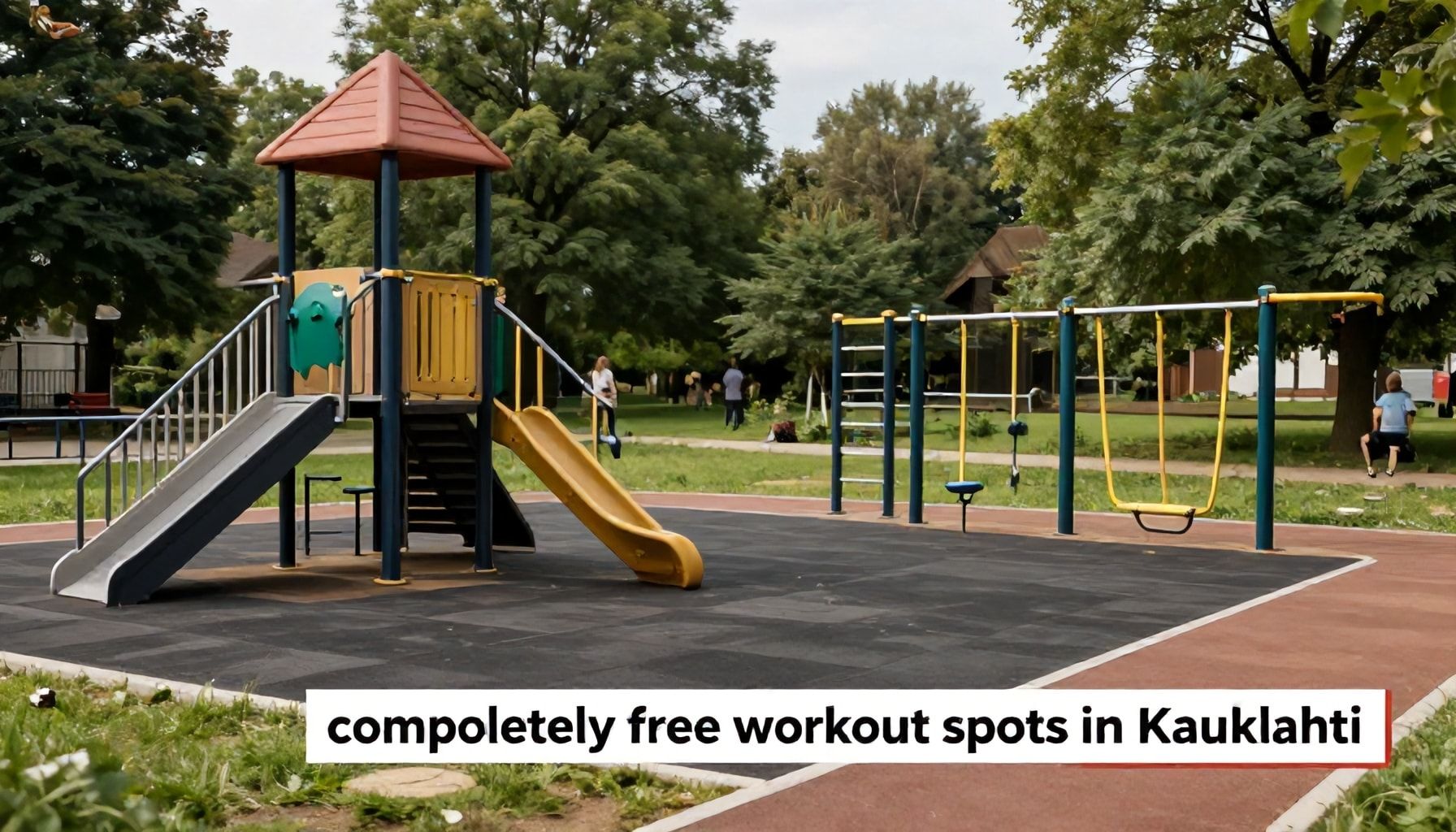 Täysin ilmaisia treenipaikkoja Kauklahdessa: leikkipuistot, ulkokuntosalit ja piilotetut lenkkihelmet