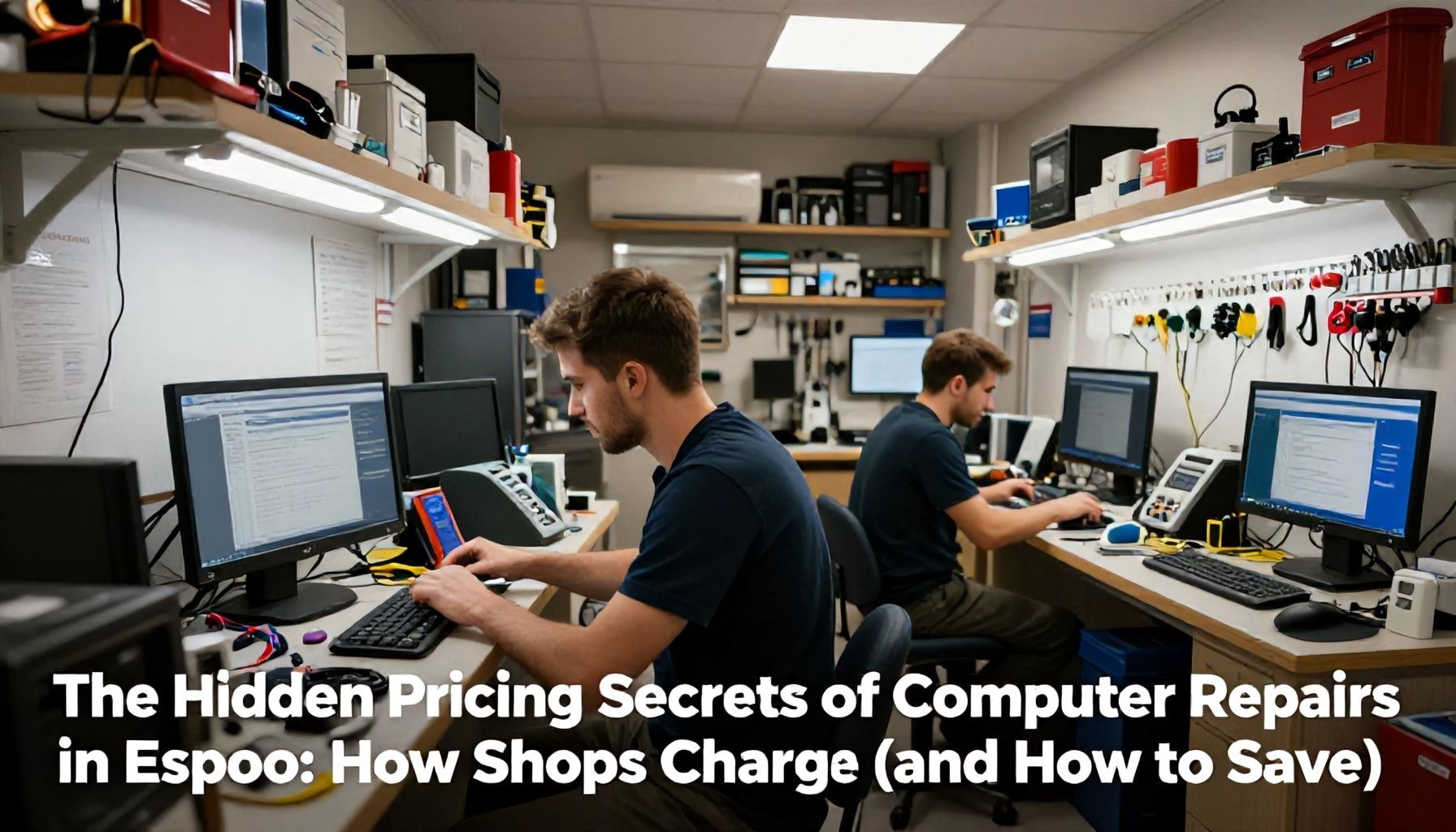 Tietokoneen korjaushinnan salaisuudet paljastettu: näin Espoon korjaamot laskuttavat (ja miten säästät)