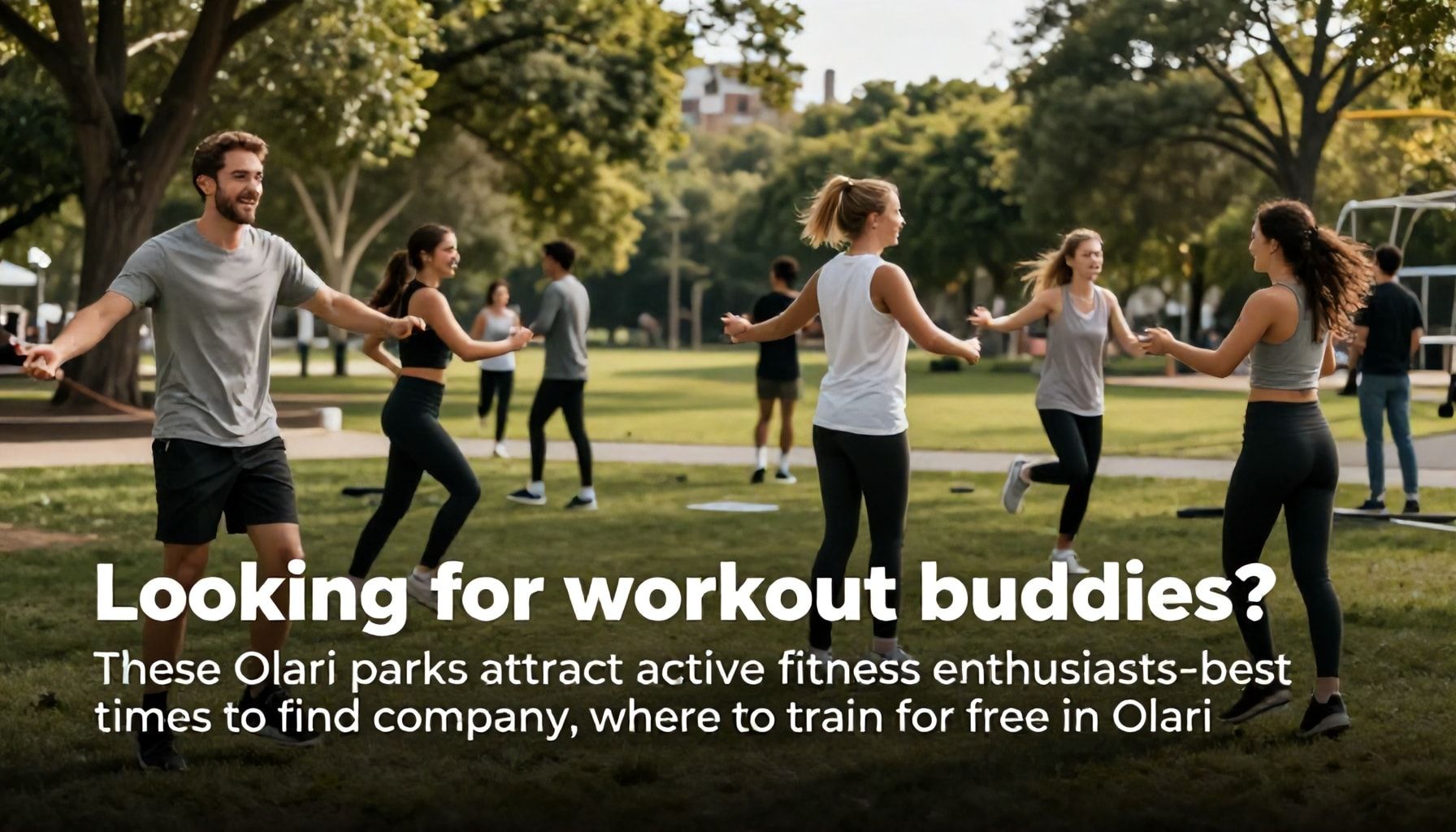 Treenikavereita etsimässä? Nämä Olarin puistot keräävät aktiivisia liikkujia – paras aika löytää seuraa