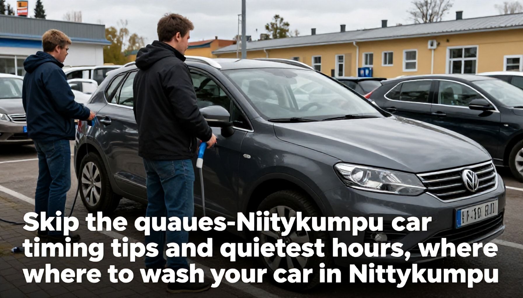 Vältä jonotusta: Niittykummun autopesulat ajoitusvinkit ja hiljaisimmat vuorot