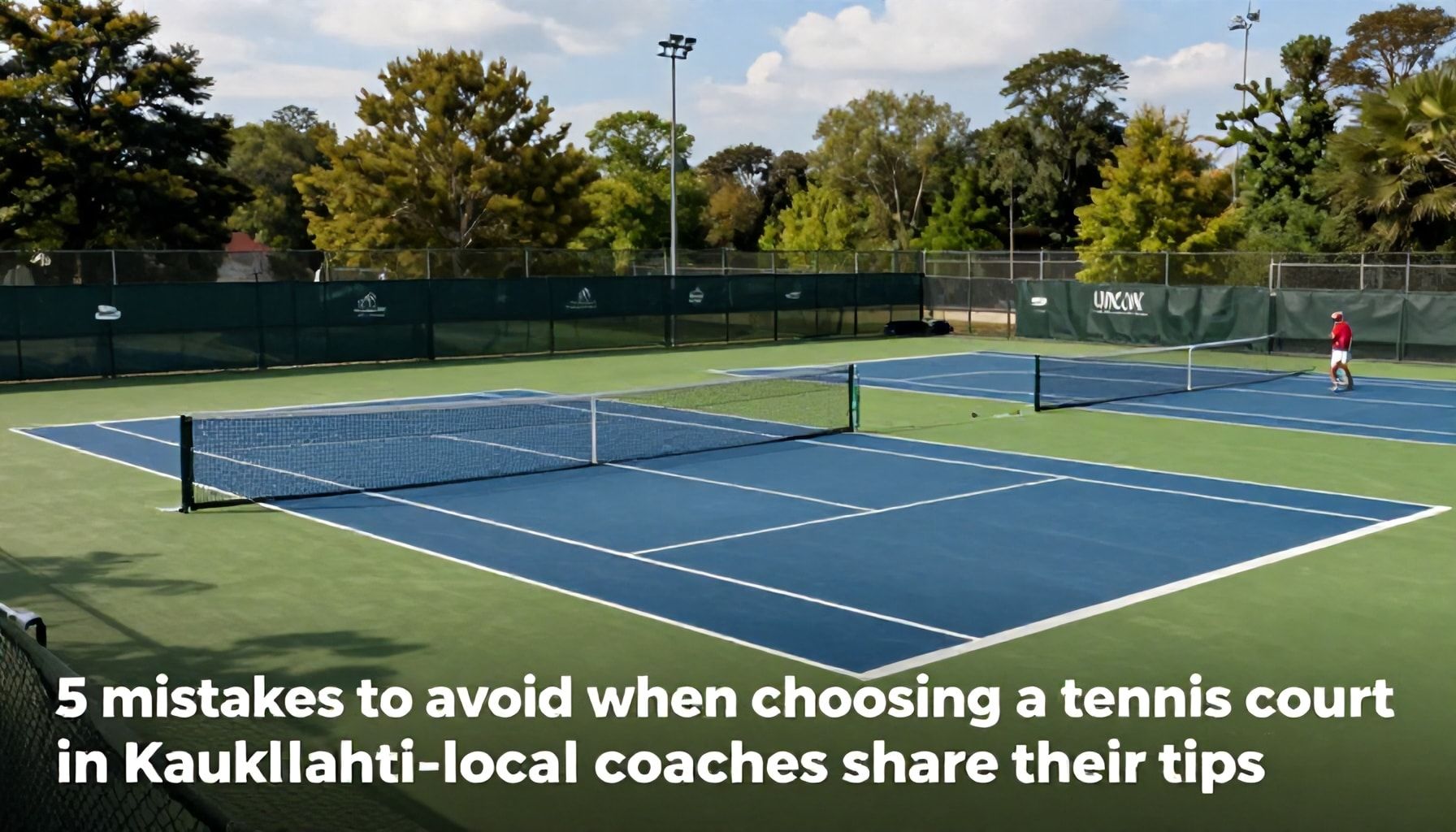 Vältä nämä 5 virhettä valitessasi tenniskenttää Kauklahti – paikallisten valmentajien vinkit