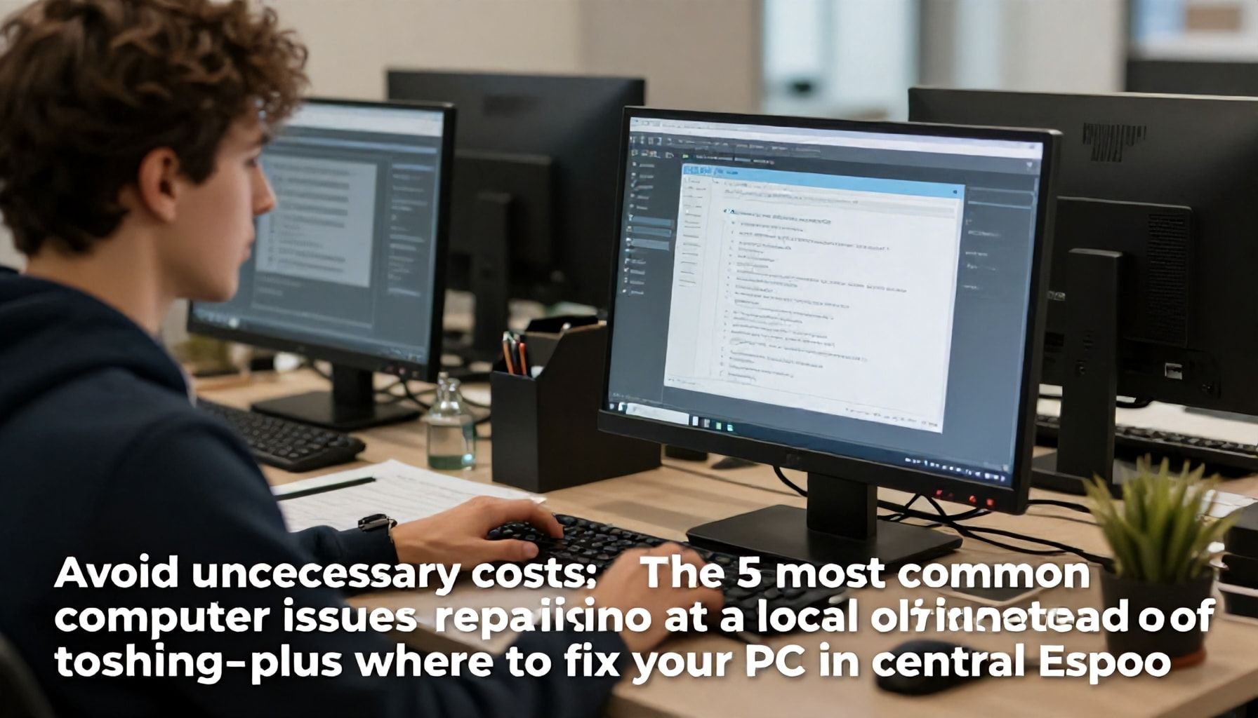 Vältä turhia kuluja: 5 yleisintä tietokonevikoja, jotka kannattaa korjata paikallisliikkeessä eikä heittää roskiin