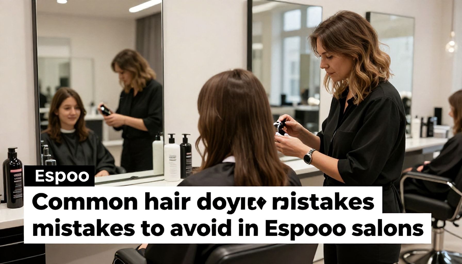 Värjäysvirheet, joita Espoossa kannattaa varoa: näin tunnistat kampaamon, joka ei säästä tuotteissa