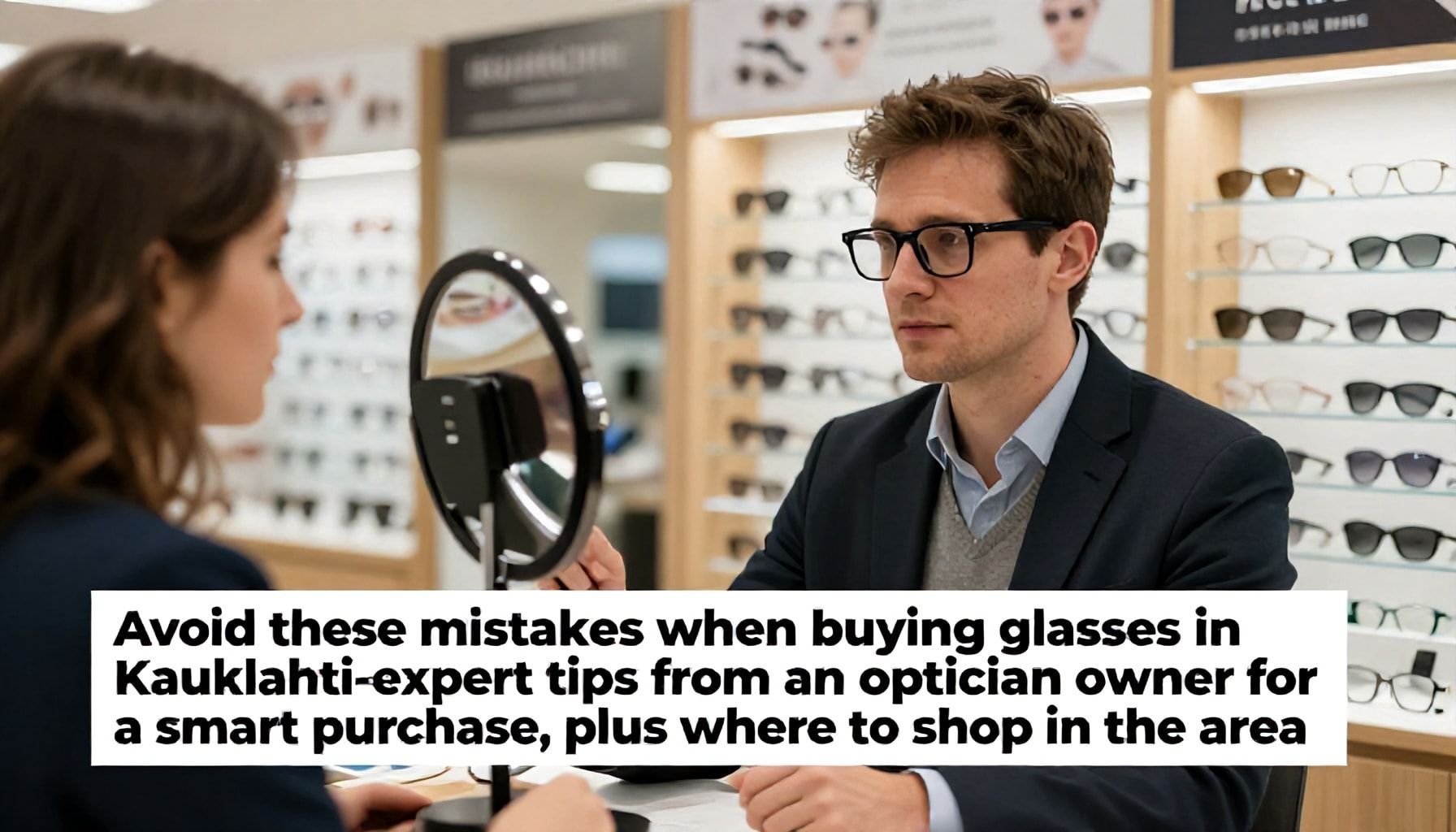 Varo näitä virheitä silmälasia ostaessa Kauklahdessa – optikon omistajan vinkit älykkääseen ostopäätökseen